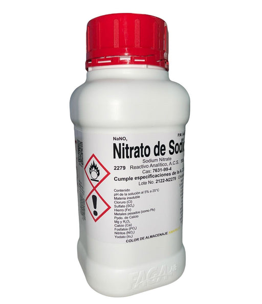 2279-500 - Nitrato De Sodio R. A. De 500 G ID-2479