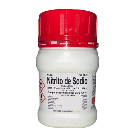 2280-100 - Nitrito De Sodio R. A. De 100 G ID-2483