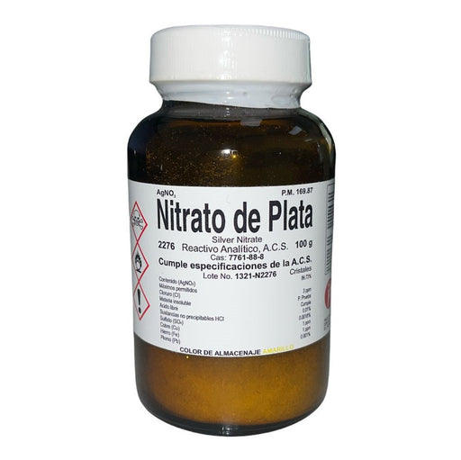 2276-100 - Nitrato De Plata R. A. De 100 G ID-3344