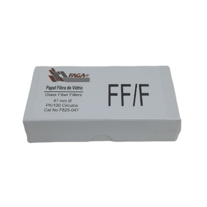 F825-047 - Papel Fibra De Vidrio C/100 47Mm Ff/F (Gf/F) ID-1195