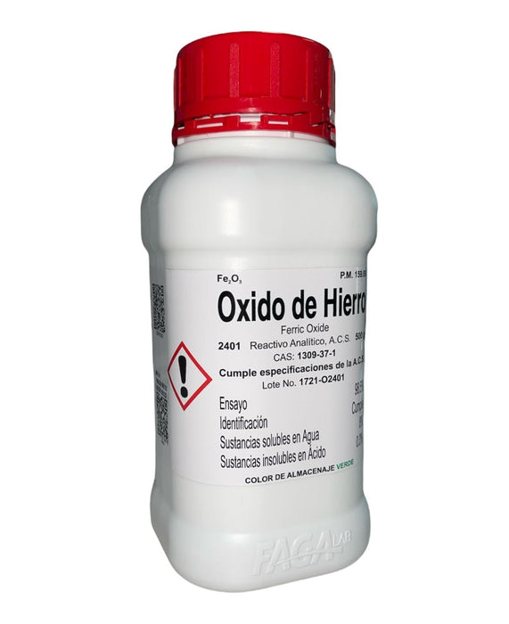 2401-500 - Oxido De Hierro R. A. De 500 G ID-2578