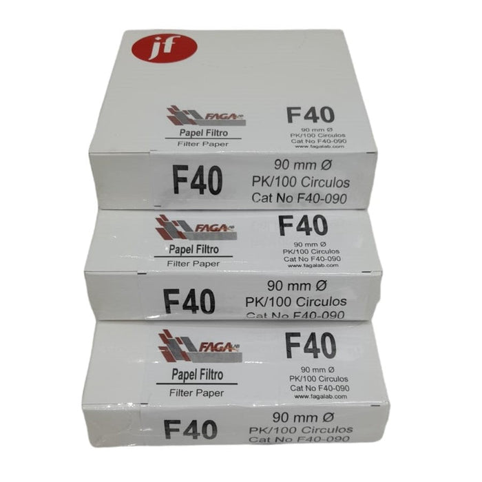 3F40-090 - Paquete De 3 Papel Filtro Cuantitativo F40-090 ID-1512