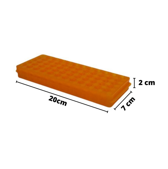 Sptc215 Naranja - Gradilla Para Microtubos De 0.5Ml, 1.5Ml Y 2Ml ID-4846