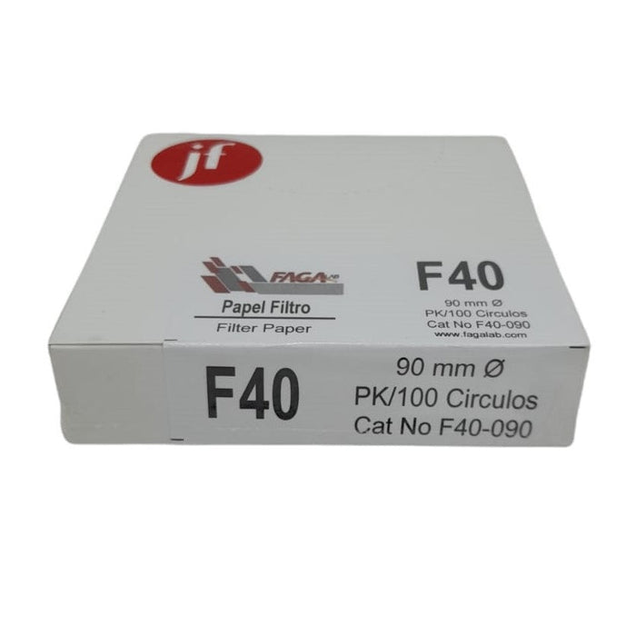 F40-090 - Papel Filtro Cuantitativo C/100 F40-090 ID-1275