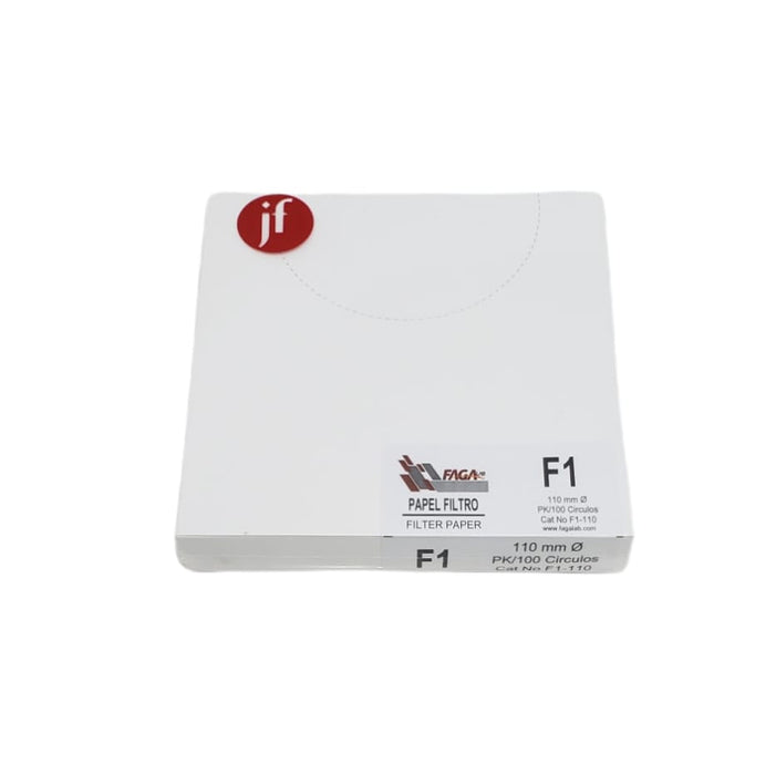 F1-110 - Papel Filtro Cualitativo C/100 F1-110 ID-1234