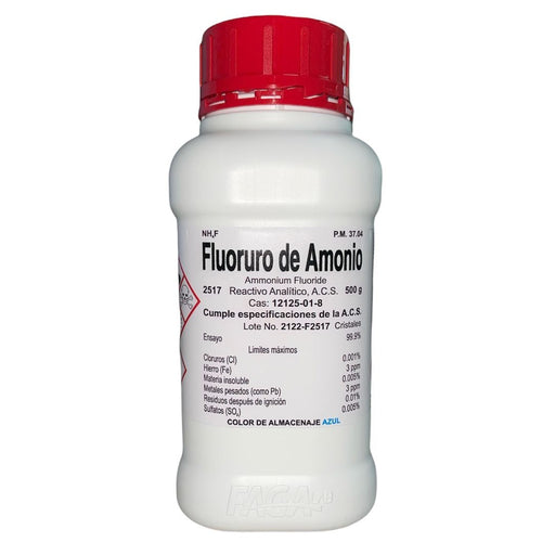 2517-500 - Fluoruro De Amonio R. A. 500 G ID-3680