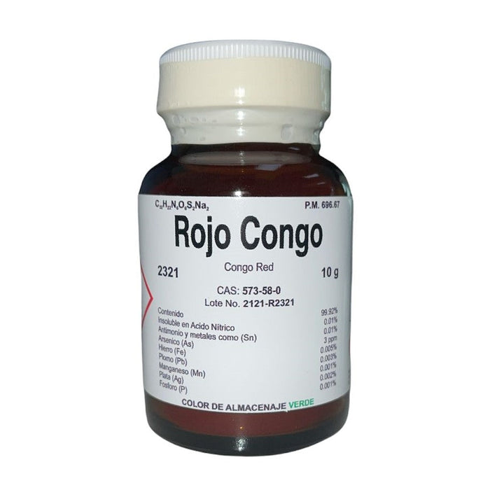 2321-10 - Rojo Congo 10 G Colorante ID-3316