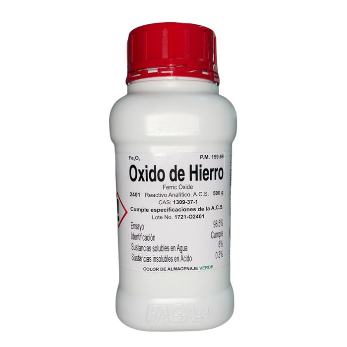 2401-500 - Oxido De Hierro R. A. De 500 G ID-2577