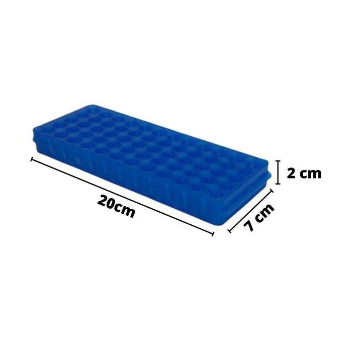 Sptc215 Azul - Gradilla Para Microtubos De 0.5Ml, 1.5Ml Y 2Ml ID-4838