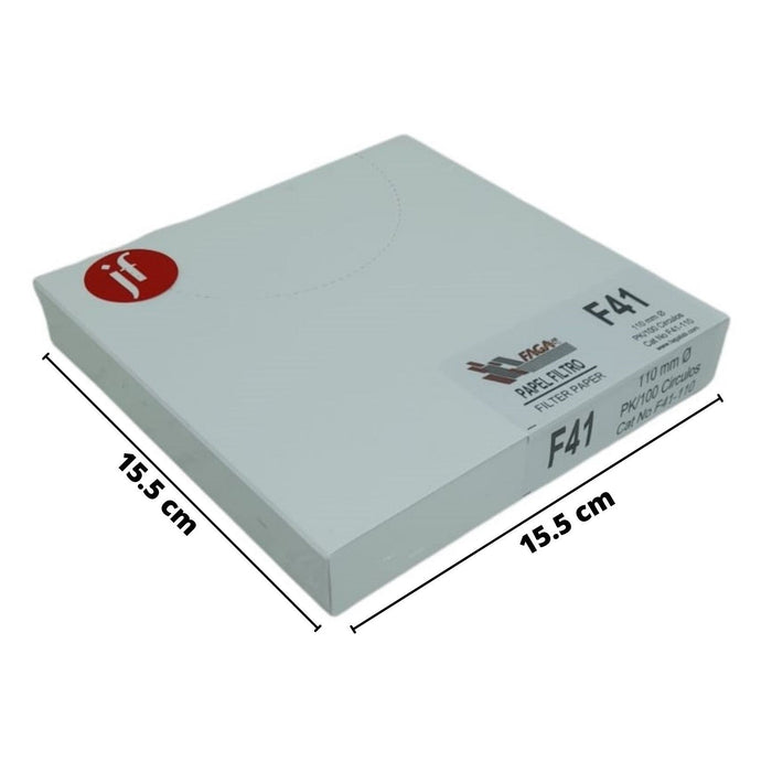 F41-110 - Papel Filtro Cuantitativo C/100 F41-110 ID-1297