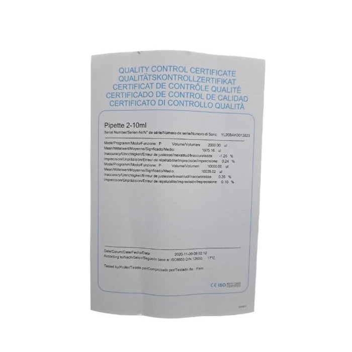 Pipeta Automática Dlab 2-10Ml (2000-10000 Ul) ID-2230709