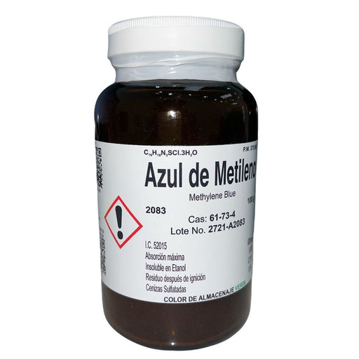 2083-100 - Azul De Metileno 100 G Colorante ID-3366