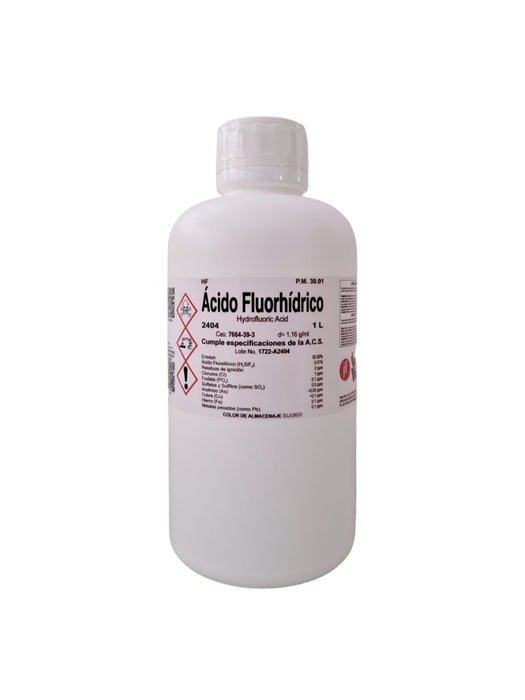 2404-1000 - Acido Fluorhidrico 50% R.A. De 1 L ID-6237