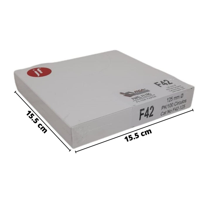 F42-125 - Papel Filtro Cuantitativo C/100 F42-125 ID-1325