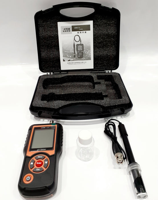 Medidor De Ph Portatil 0-14 Underrow Jf Lhabo ID-1465681