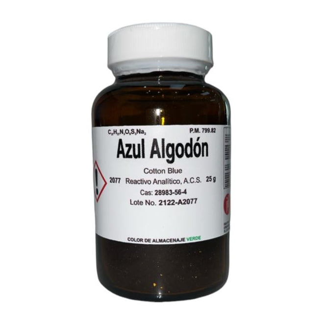 2077-25 - Azul Algodón 25 G Colorante ID-2079