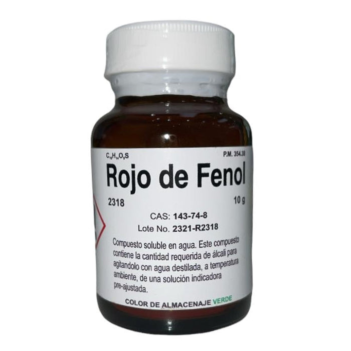 2318-10 - Rojo Fenol 10 G Colorante ID-2655