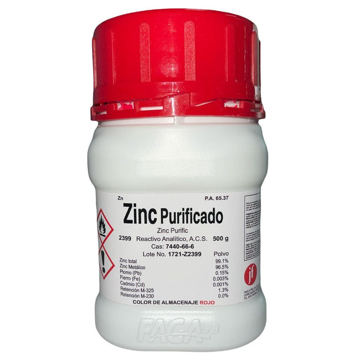 2399-500 - Zinc Polvo R. A. De 500G ID-3100