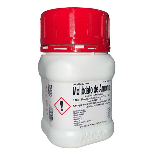 2260-50 - Molibdato De Amonio R. A. De 50 G ID-2395