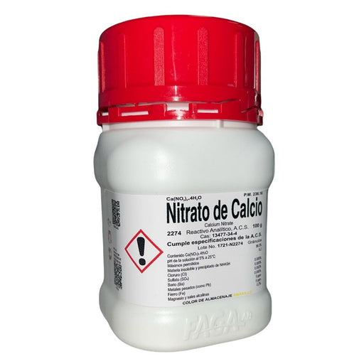 2274-100 - Nitrato De Calcio R. A. De 100 G ID-2456