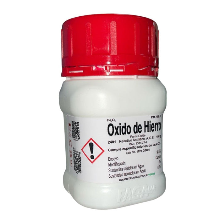 2401-100 - Oxido De Hierro R. A. De 100 G ID-2573