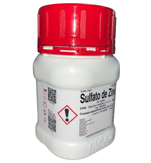 2350-100 - Sulfato De Zinc R. A. De 100 G ID-3264