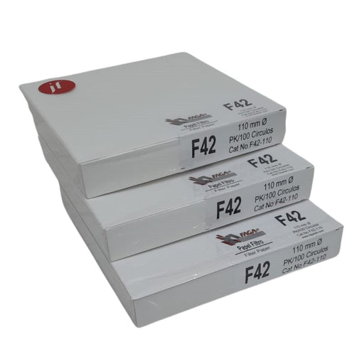 3F42-110 - Paquete De 3 Papel Filtro Cuantitativo F42-110 ID-1490