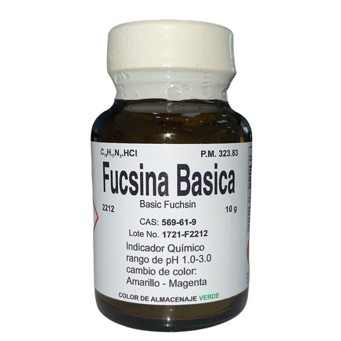 2212-10 - Fucsina Básica De 10 G Colorante ID-3758