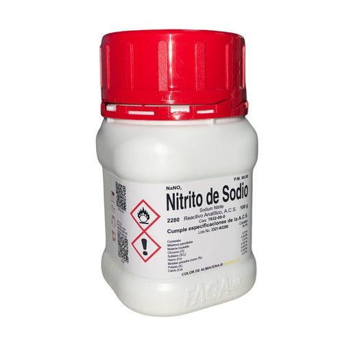 2280-100 - Nitrito De Sodio R. A. De 100 G ID-2484