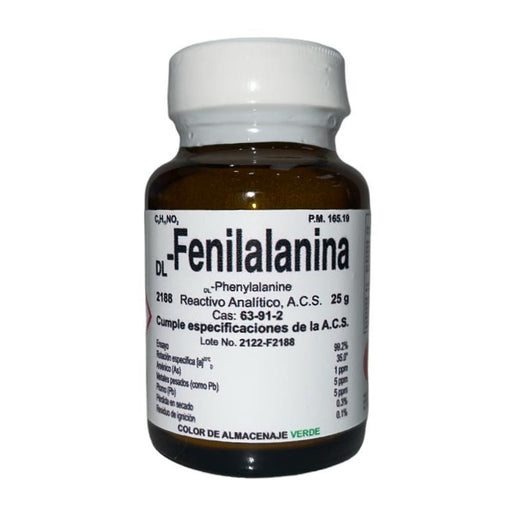 2188-25 - L-Fenilalanina De 25 G ID-2255