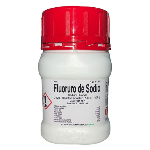 2198-100 - Fluoruro De Sodio R. A. De 100 G ID-3685