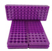 3Sptc215 Morado - Gradilla Para Microtubos De 0.5Ml, 1.5Ml Y 2Ml Paq C/3 ID-4859