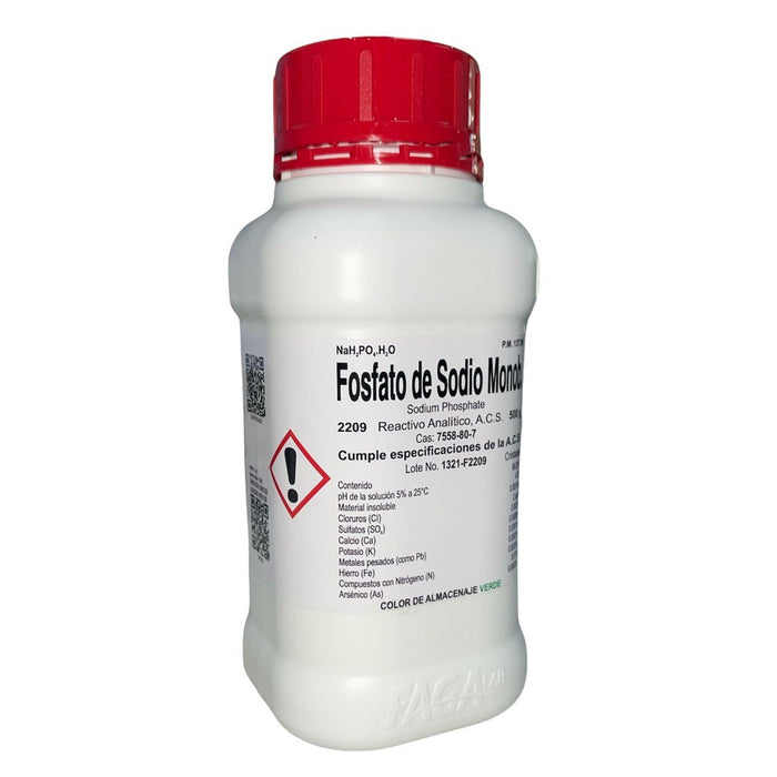 2209-500 - Fosfato De Sodio Monobasico R. A. De 500 G ID-3736