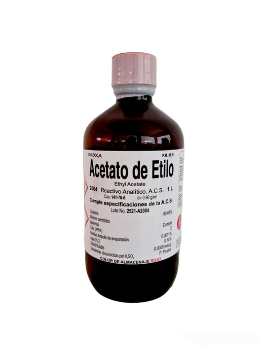 2004-1000 - Acetato De Etilo 1 Litro ID-1586