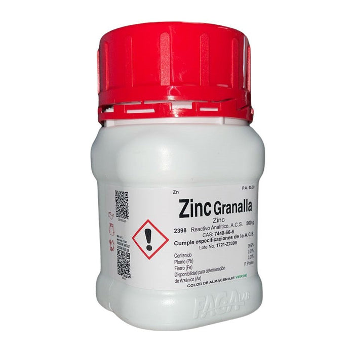 2398-500 - Zinc Granalla R. A. De 500 G ID-2961