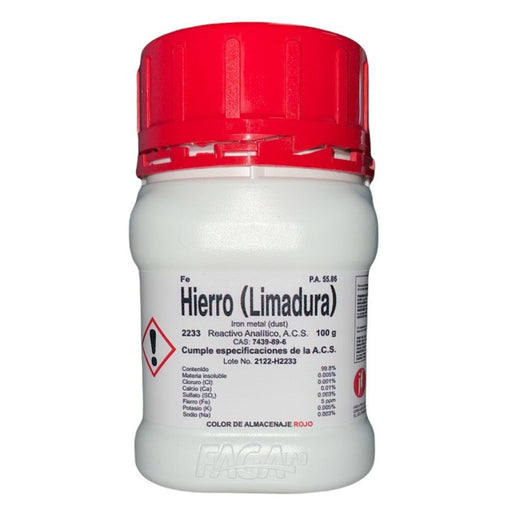 2233-100 - Hierro Metal (Limadura) R. A. De 100 G ID-2192