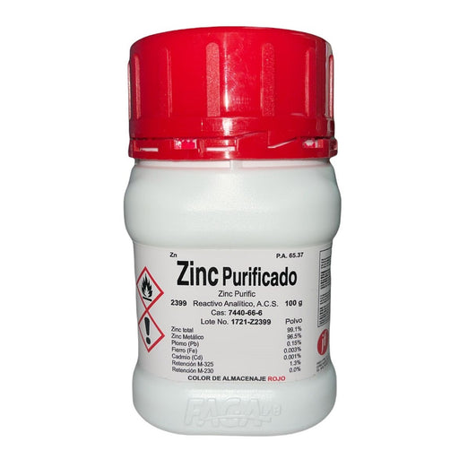 2399-100 - Zinc Polvo R. A. De 100 G ID-2965