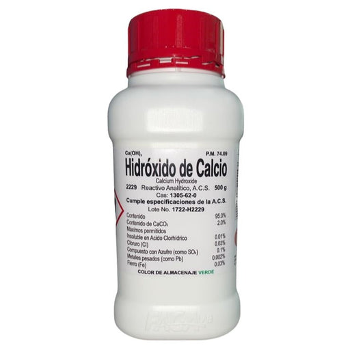 2229-500 - Hidroxido De Calcio R. A. De 500 G ID-2162