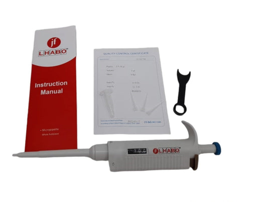 Micropipeta 0.5-10Ul + Puntas Esteriles 10Ul Jf Lhabo ID-2416004