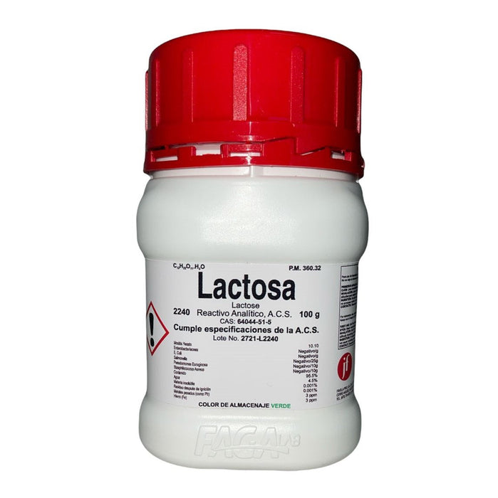 2240-100 - Lactosa R. A. De 100 G ID-2315