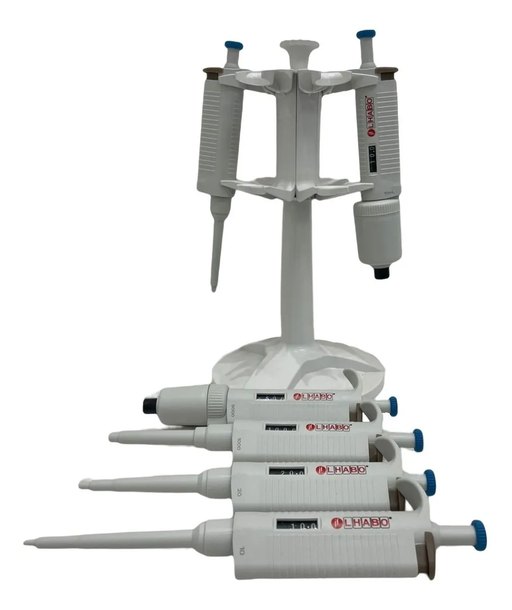 Paq C/6 Micropipetas Y Soporte Tipo Carrusel Jf Lhabo ID-2117651
