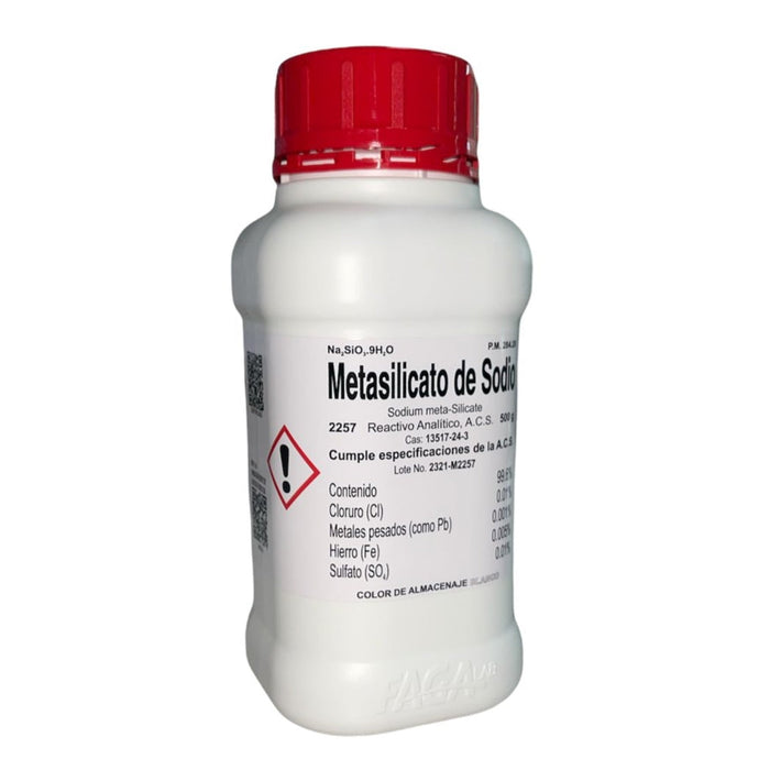 2257-500 - Metasilicato De Sodio Nonahidratado R. A. De 500 G ID-2380