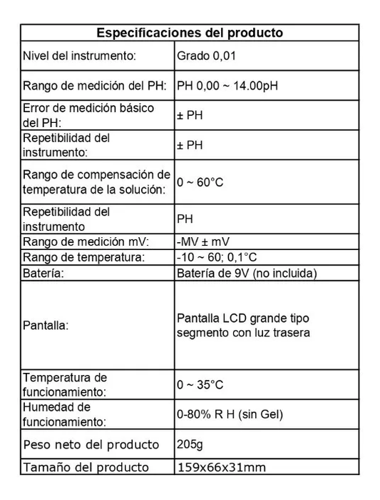 As218 - Medidor De Ph Portátil 0-14 ID-4761