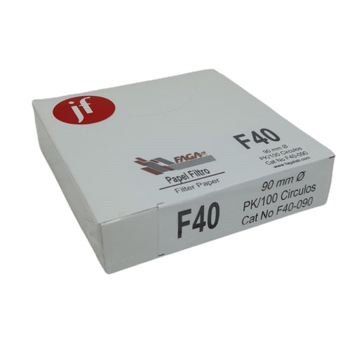 F40-090 - Papel Filtro Cuantitativo C/100 F40-090 ID-1274