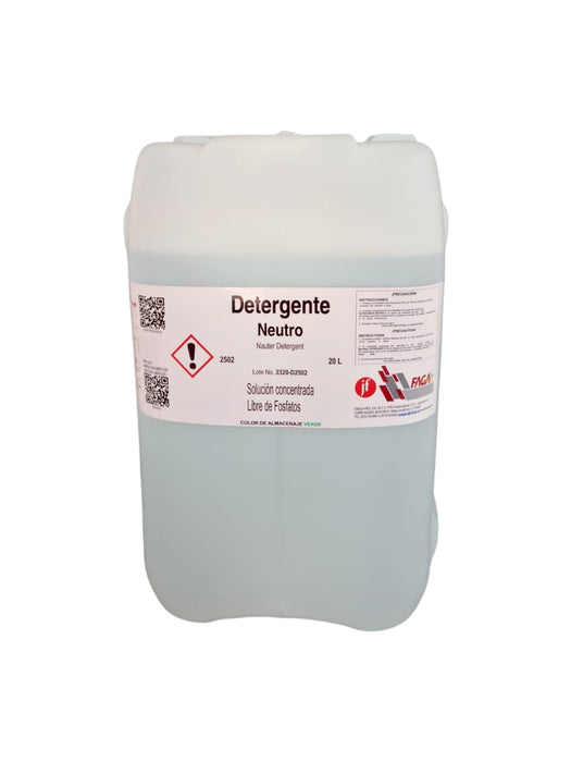 2502-20000 - Detergente Neutro 20 Litros ID-3062