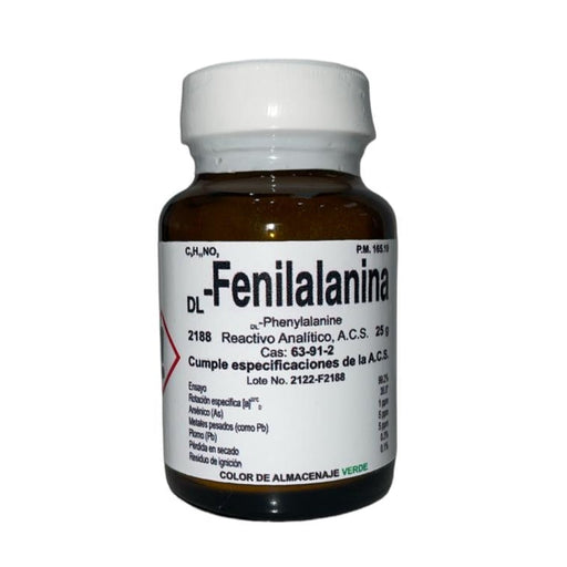 2188-25 - L-Fenilalanina De 25 G ID-2256