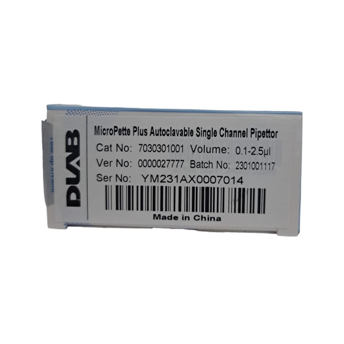 Micropipeta Dlab 0.1-2.5 Ul Autoclavable ID-2479537