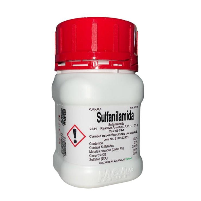 2331-25 - Sulfanilamida R. A. De 25 G ID-2719