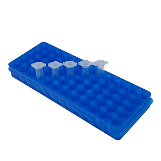 Sptc215 Azul - Gradilla Para Microtubos De 0.5Ml, 1.5Ml Y 2Ml ID-6796